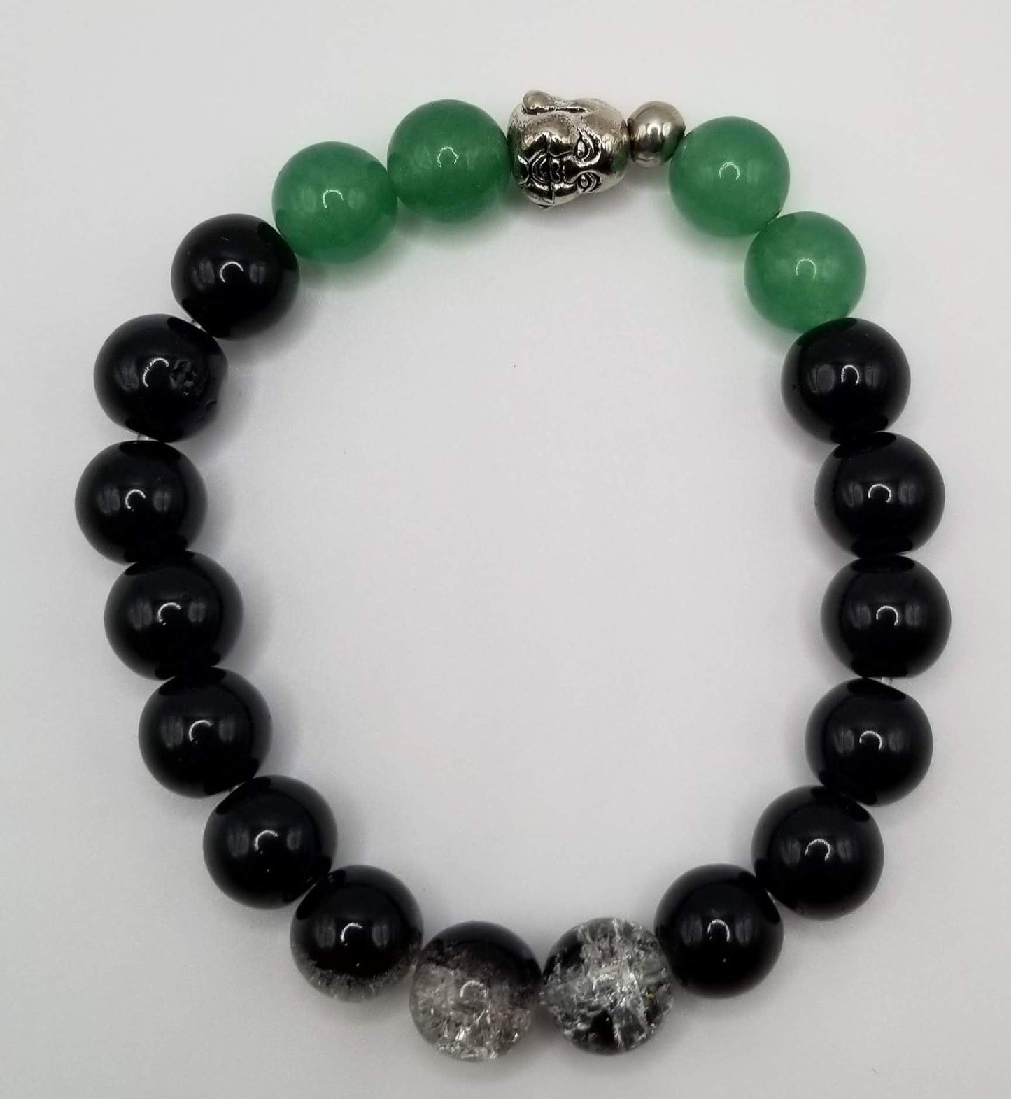 Handcrafted Jewelry By Teri C Beaded Bracelet Zen Bracelet Featuring Buddha Focal Bead