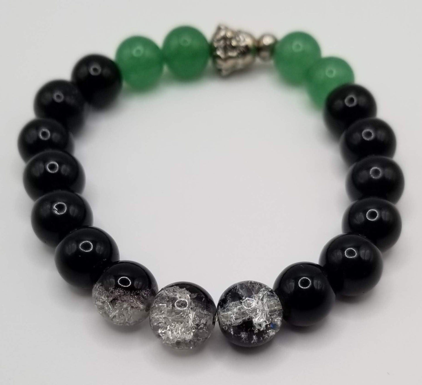 Handcrafted Jewelry By Teri C Beaded Bracelet Zen Bracelet Featuring Buddha Focal Bead
