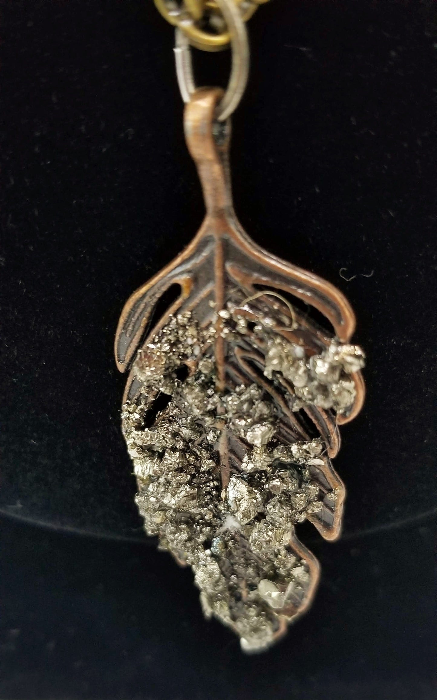 Handcrafted Jewelry By Teri C Necklace Leaf Pendant Necklace