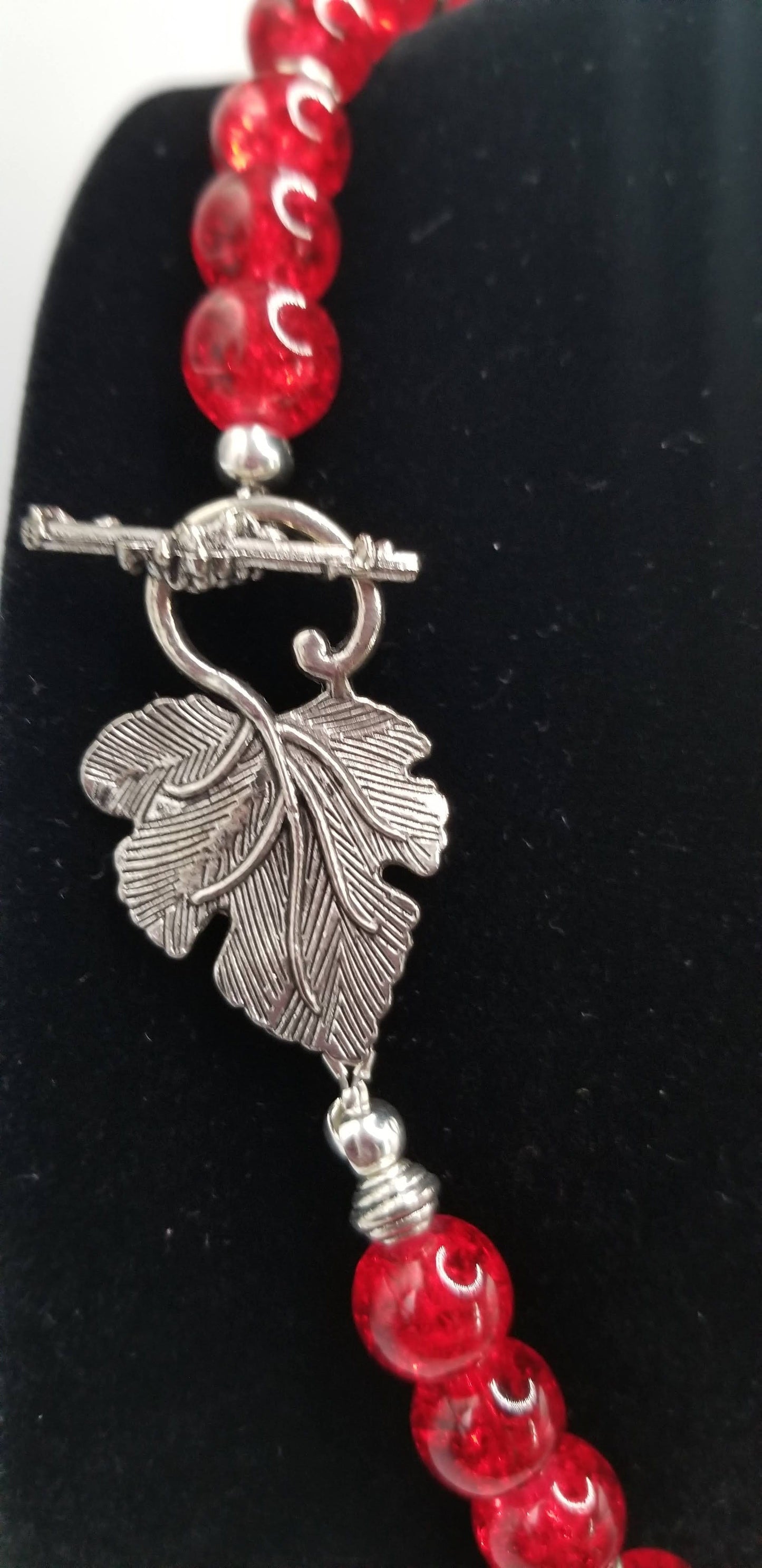Handcrafted Jewelry By Teri C Necklace Ruby Red Words Of Faith