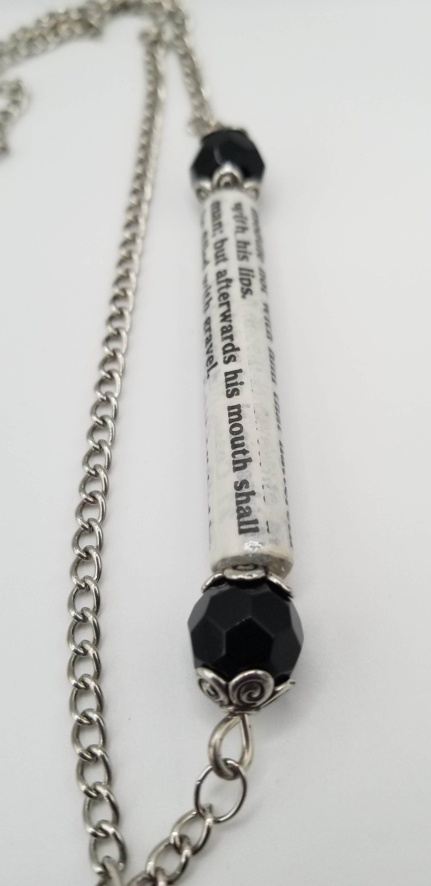 Handcrafted Jewelry By Teri C Necklace Words Of Faith Necklace