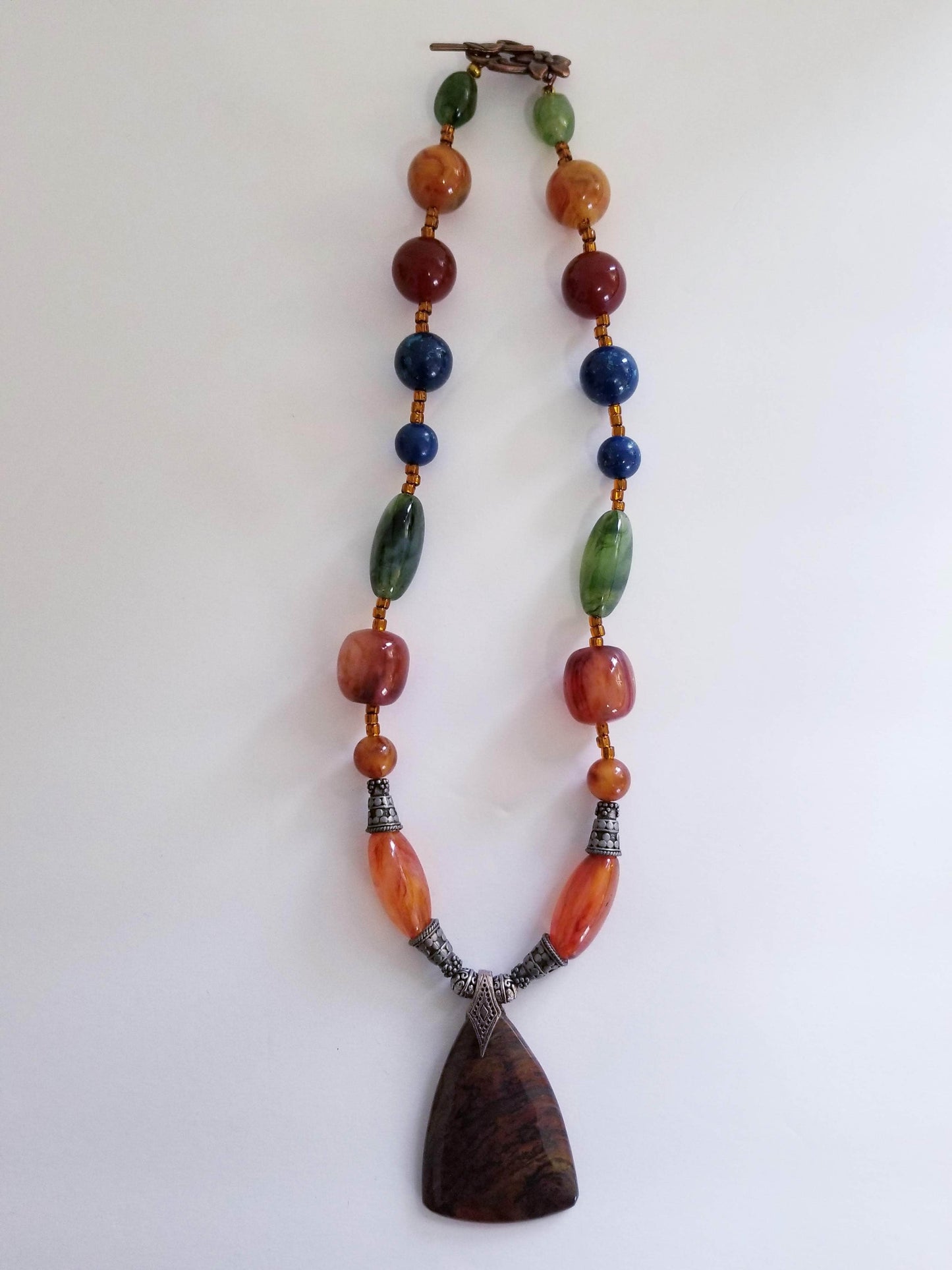 Handcrafted Jewelry By Teri C Necklace Necklace Of Many Colors