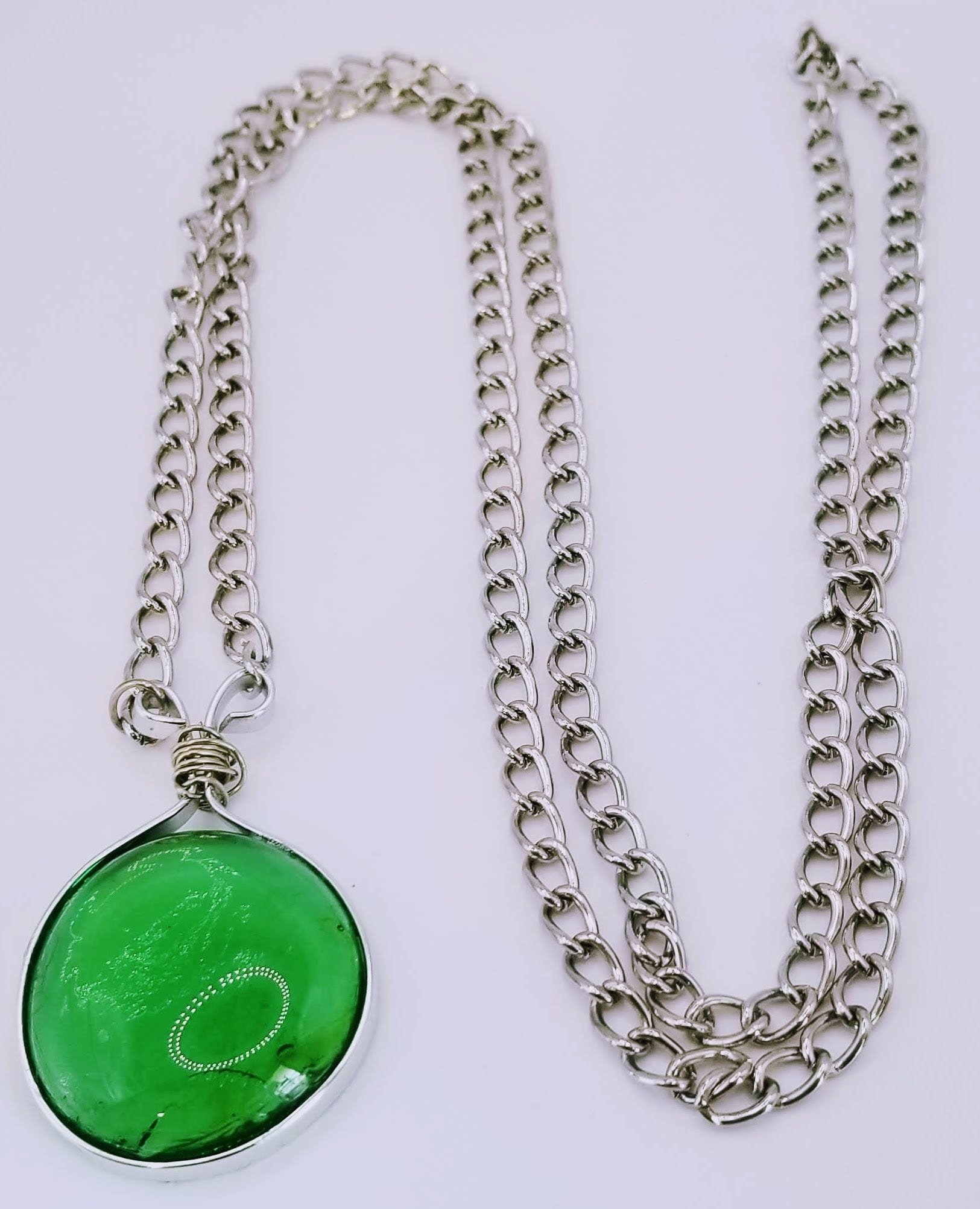 Handcrafted Jewelry By Teri C Necklace set Calming Green Necklace & Bracelet Bundle