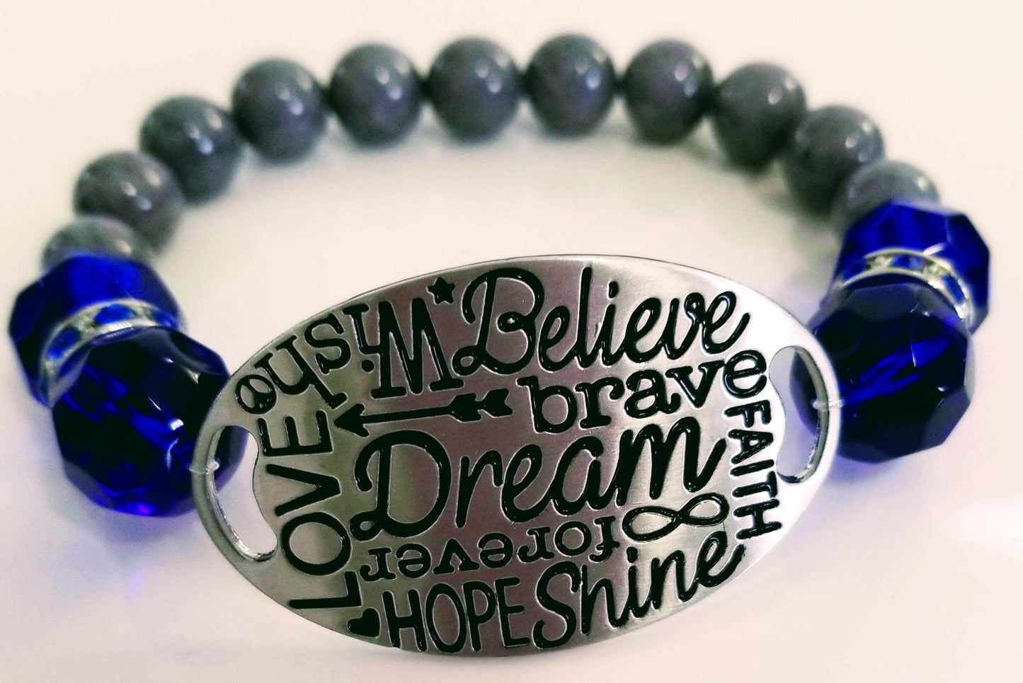 Handcrafted Jewelry By Teri C Stamped Bracelet Speak Your Words Collections Bracelet