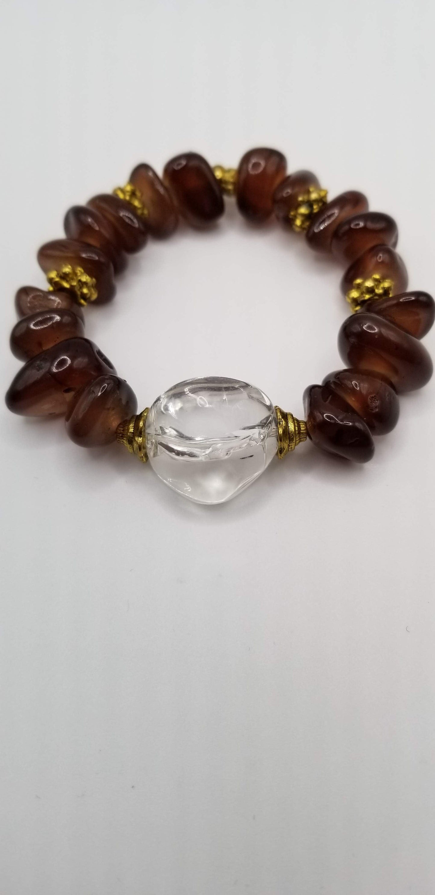 Handcrafted Jewelry By Teri C Summer Chocolet Chip Bracelet